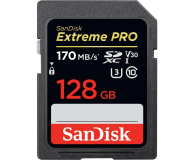 Sandisk 128GB SDXC Extreme Pro odczyt: 170MB/s/ 90MB/s - 483005 - zdjęcie 1